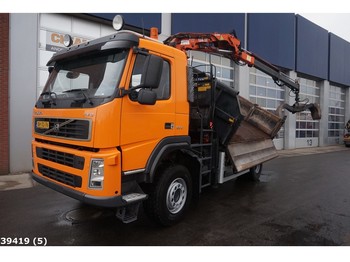 Camión volquete Volvo FM 9.300 4x4 Atlas 12 ton/meter laadkraan: foto 1