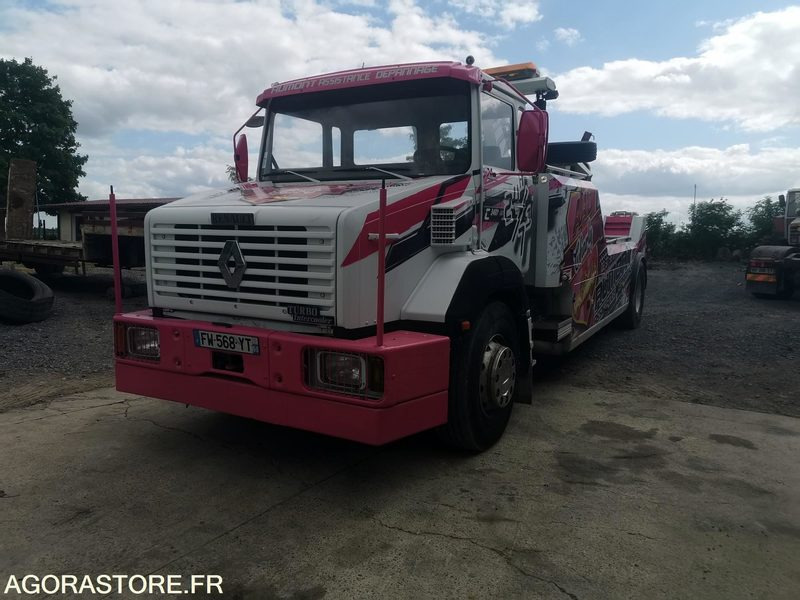 Camión renault depanneuse poid lourd - 287 794 kms - 1987