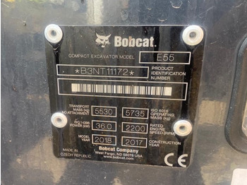 Miniexcavadora BOBCAT