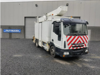 Camión con plataforma elevadora IVECO EuroCargo 120E