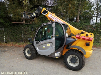Manipulador telescópico  CHARIOT TELESCOPIQUE FIXE - MANITOU - 2.5 T - 2014 / 3910 HEURES
