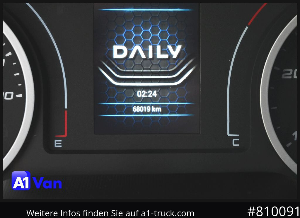 Furgón IVECO Daily 35S21 A8V Mixto, Klima, Tempomat, AHK