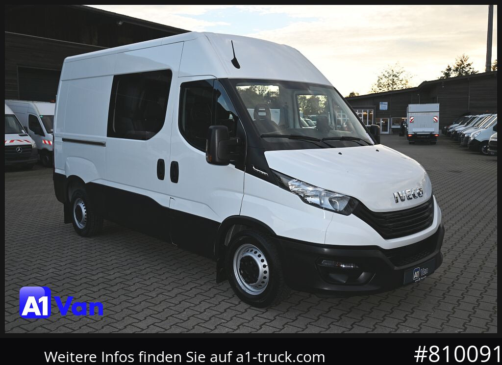Furgón IVECO Daily 35S21 A8V Mixto, Klima, Tempomat, AHK