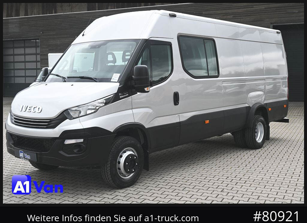 Furgón IVECO Daily 70C18 A8V Kasten, Mixto, AHK, Klima
