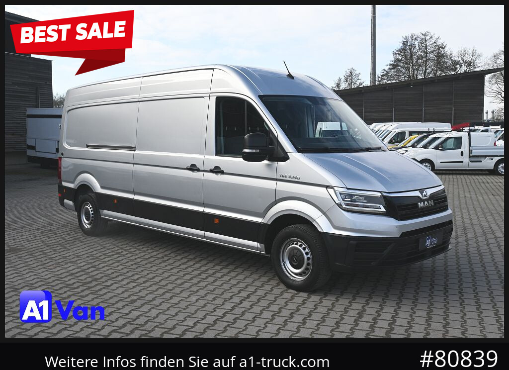 Furgón MAN TGE 3.140 4x2 Kasten L3H2, Automatik, Klima, RFK