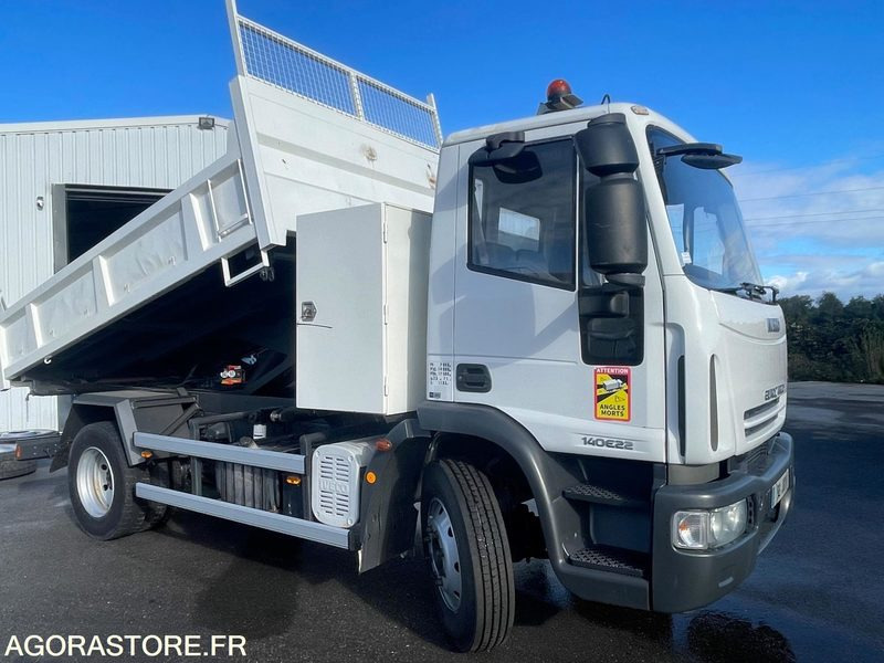 Furgoneta basculante IVECO EUROCARGO 140E22 - BI BENNE - 2009 - 171000KMS