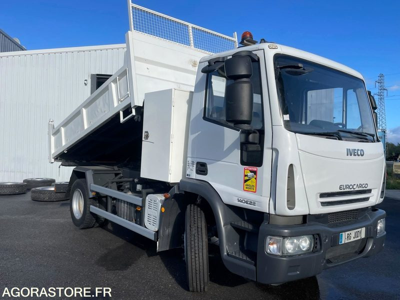 Furgoneta basculante IVECO EUROCARGO 140E22 - BI BENNE - 2009 - 171000KMS