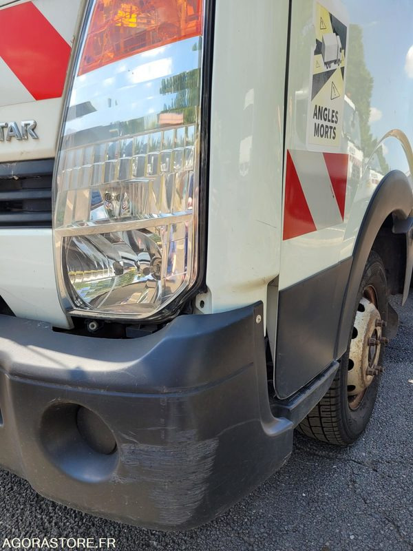 Furgoneta basculante Mini benne à ordures ménagères NISSAN DIESEL CQ-593-HA - VIN VWASNFF24C3149883