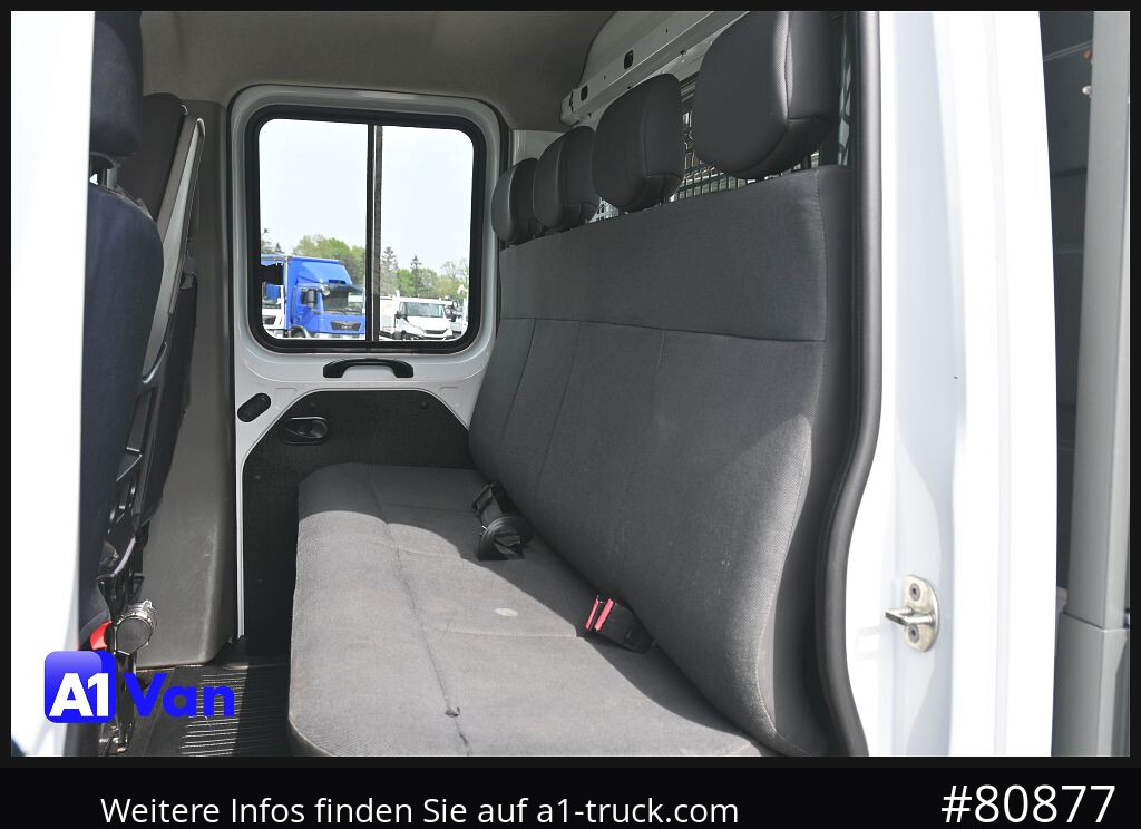 Furgoneta caja abierta RENAULT Master Pritsche Doka, AHK 3,5Tonnen , Klima, Luftfederung