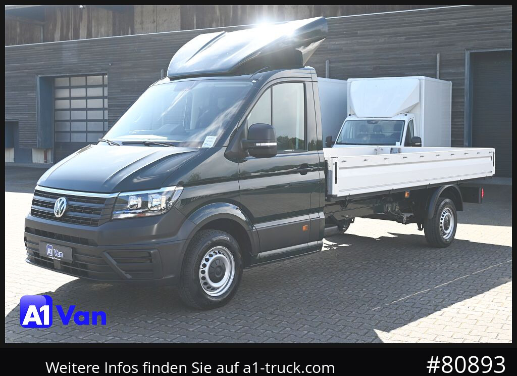 Furgoneta caja abierta VOLKSWAGEN Crafter 35 Pritsche Maxi, Klima, AHK,