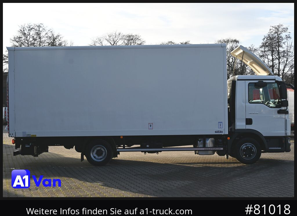 Furgoneta caja cerrada MAN TGL 8.190 4x2, Klima, LBW, Rockinger