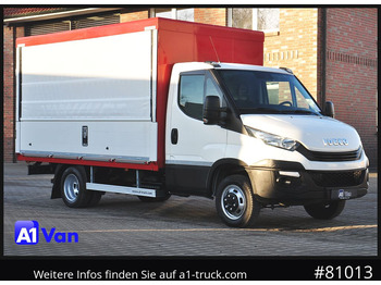 Furgoneta con lona IVECO Daily 35C15 Getränke, ZV, Schwingsitz