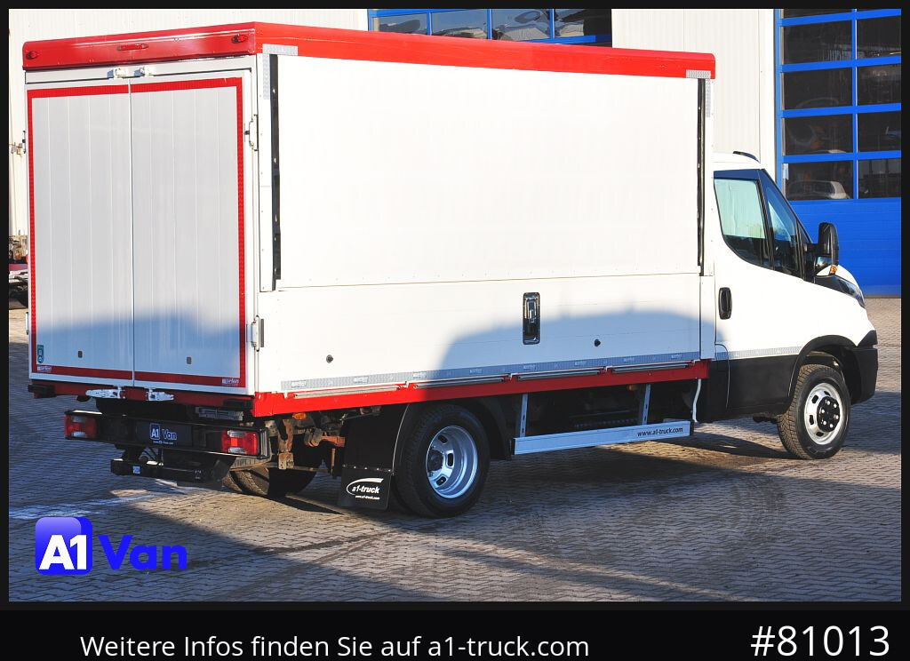 Furgoneta con lona IVECO Daily 35C15 Getränke, ZV, Schwingsitz