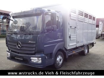 Furgoneta caja cerrada para transporte de animales Mercedes-Benz 821L" Neu" WST Edition" Menke Einstock Vollalu: foto 1