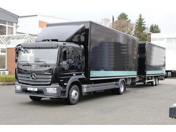 Furgoneta Mercedes-Benz Atego  1530 Koffer DS Schlafkab Durchladen 99Tkm!