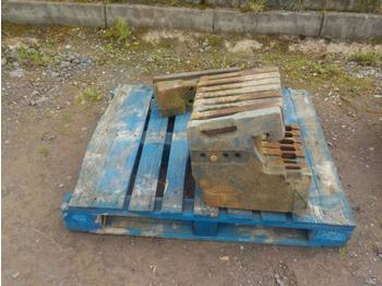 Contrapeso para Tractor Ford Weight Block & Carrier: foto 1
