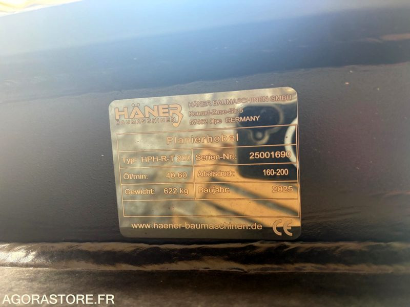 Hoja de bulldozer lame nivellement