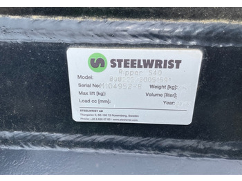 Steelwrist S40 + RIPPER + NEW  - Escarificador para Maquinaria de construcción: foto 5