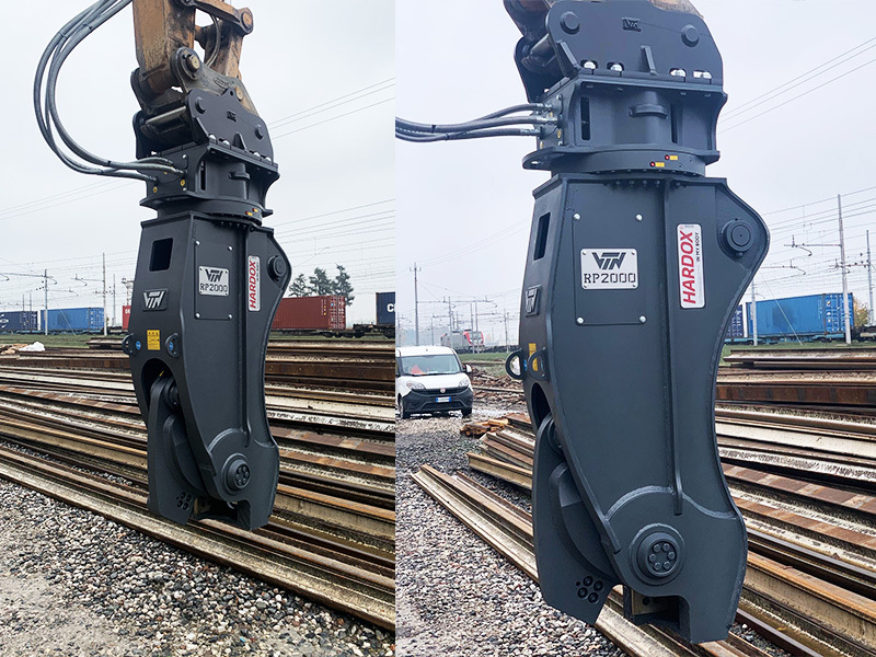 Cizalla de demolición para Excavadora nuevo VTN RP200 Rail Cutter: foto 2