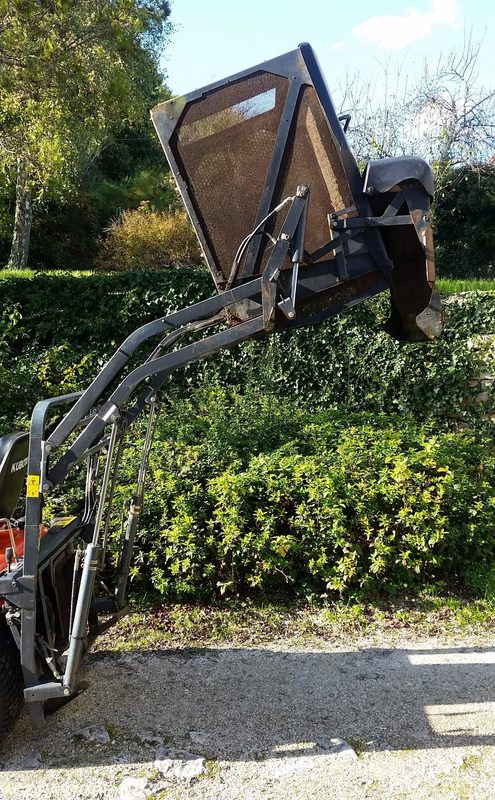 Cortacésped TONDEUSE KUBOTA G21 DIESEL 2007 933H SANS PLATEAU DE COUPE