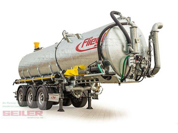 Fliegl STF 27.500 Truck-Line Dreiachs 27,5m³ - Cuba de purín: foto 1