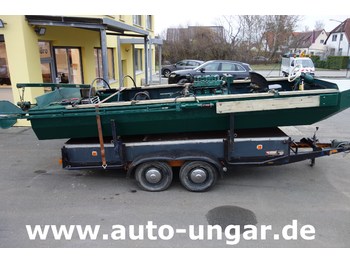 Tractor Mulag Mähboot mit Heckmäher Volvo-Penta  Diesel Mulag - Gödde inkl. Anhänger: foto 3