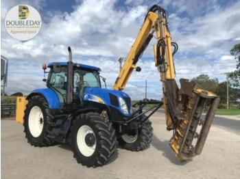 Tractor New Holland t6090 & herder mower: foto 1