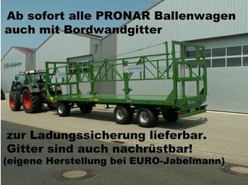 Remolque agrícola nuevo Pronar EURO-Jabelmann Ballenaufbau für Pronar Ballenwag: foto 1
