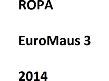 Cosechadoras de remolacha ROPA EuroMaus 3: foto 1
