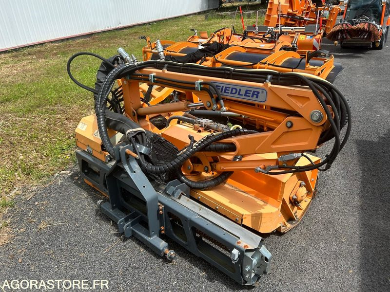 Segadora FAUCHEUSE ARTICULEE FRONTALE POUR MICROTRACTEUR - FIEDLER FF A-400M-K - 2014 - 470 KG