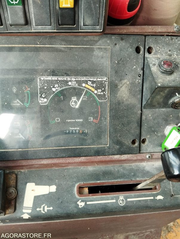 Tractor Tracteur CASE 580 K TURBO - 9758h - 1992