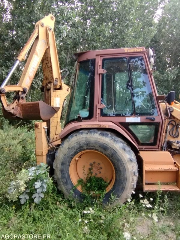 Tractor Tracteur CASE 580 K TURBO - 9758h - 1992