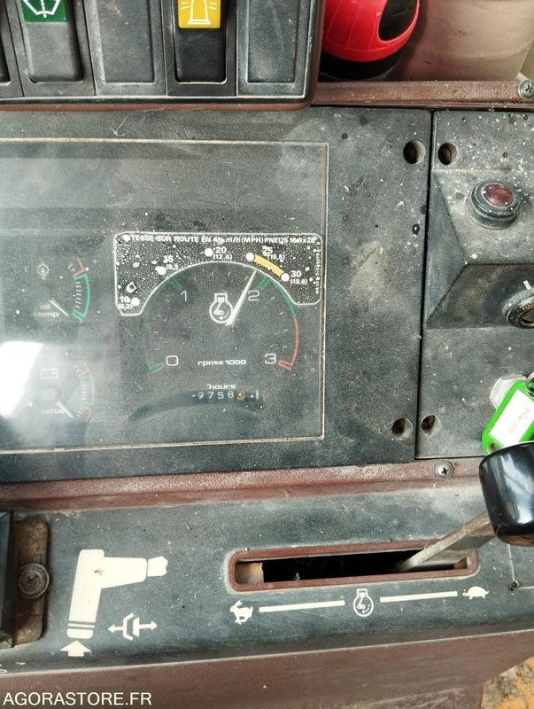 Tractor Tracteur CASE 580 K TURBO - 9758h - 1992