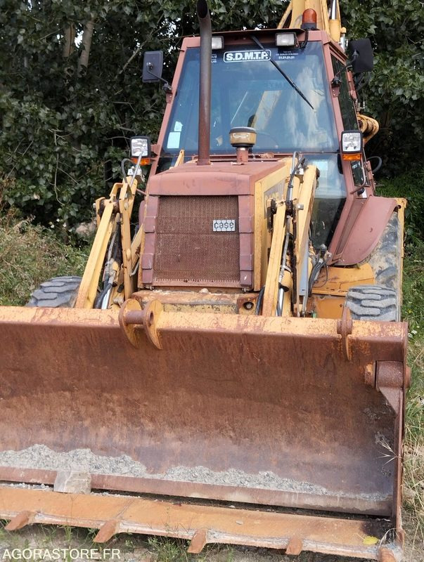 Tractor Tracteur CASE 580 K TURBO - 9758h - 1992