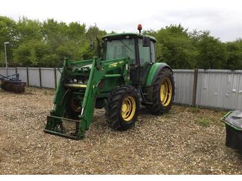 John Deere 6320 SE Med John Deere 633 læsser  - tractor agricola