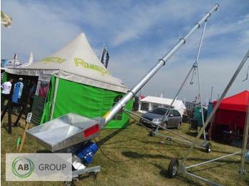 Transportador Magrotex Schneckenförderer mit Trichter 250-12m-OC-D/Винтовой конвейер с корзиной 250-12 м-OC-D