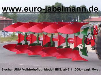 Arado nuevo Unia Volldrehpflüge, Ibis, NEU, 3 - 9 Schare, Dreipun: foto 1