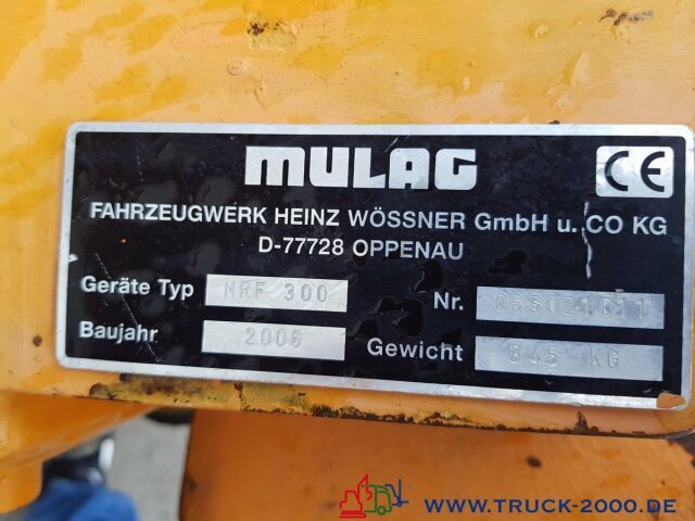 Desbrozadora de brazo Unimog Mulag MRF 300 Schlegelmähkopf MS + Ausleger: foto 6