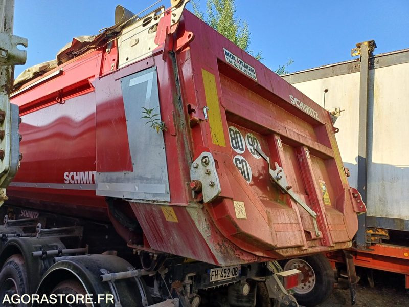 Maquinaria de construcción Benne SCHMITZ 32T 3 essieux (2019) (FH-452-QB)