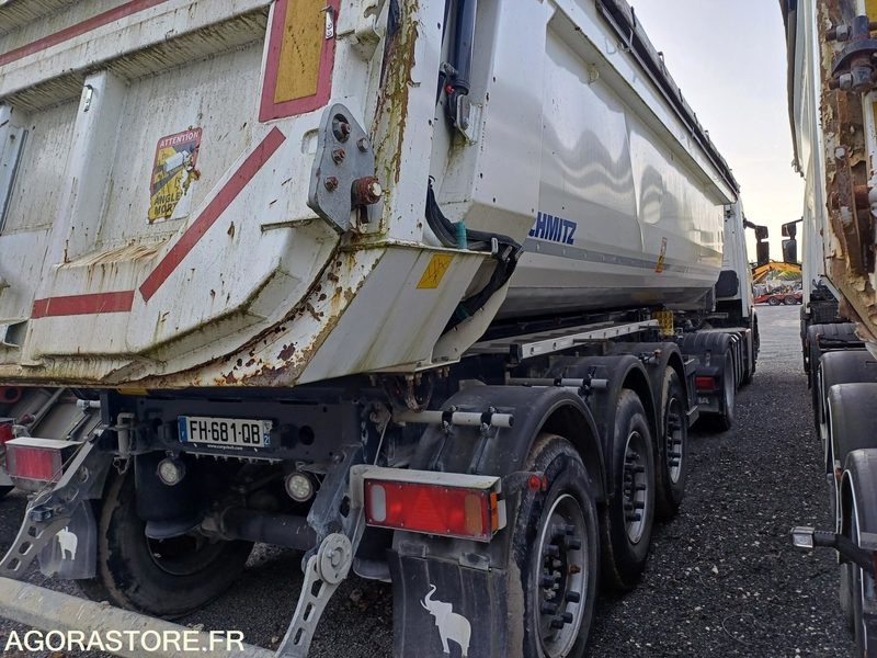 Maquinaria de construcción Benne SCHMITZ 32T 3 essieux - 2019 (FH-681-QB)