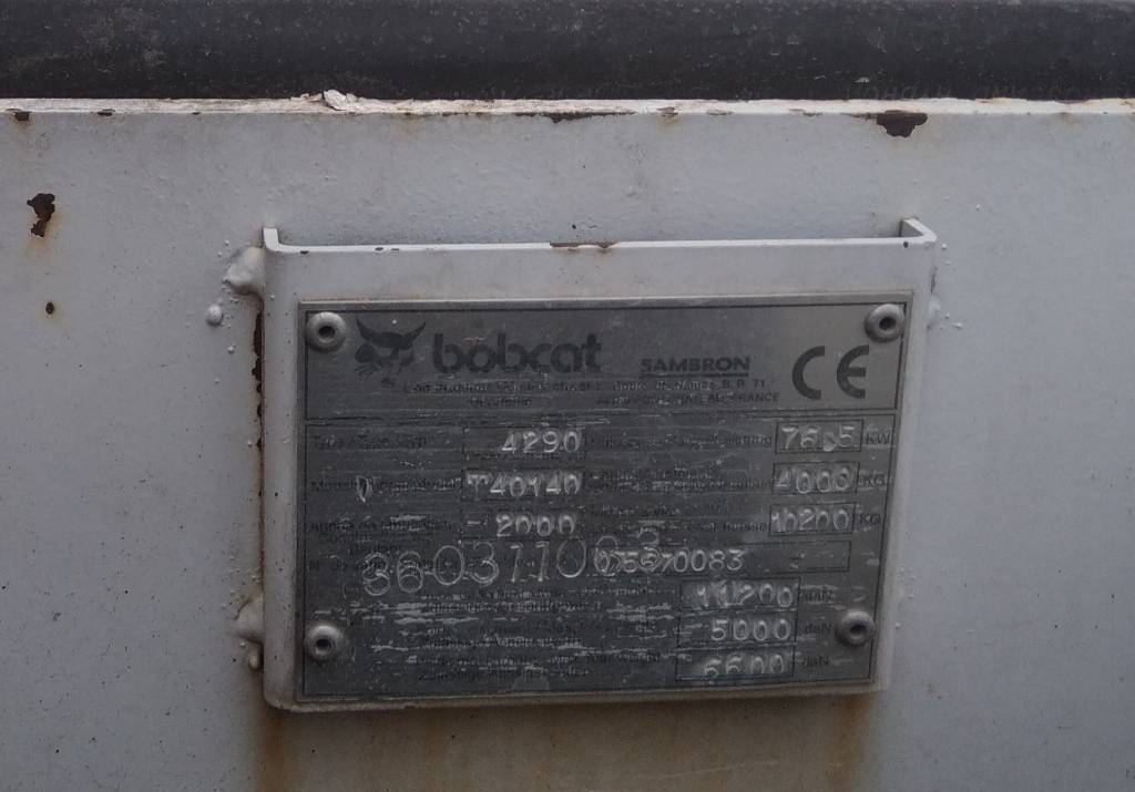 Perforadora direccional horizontal Bobcat T 40140: foto 20