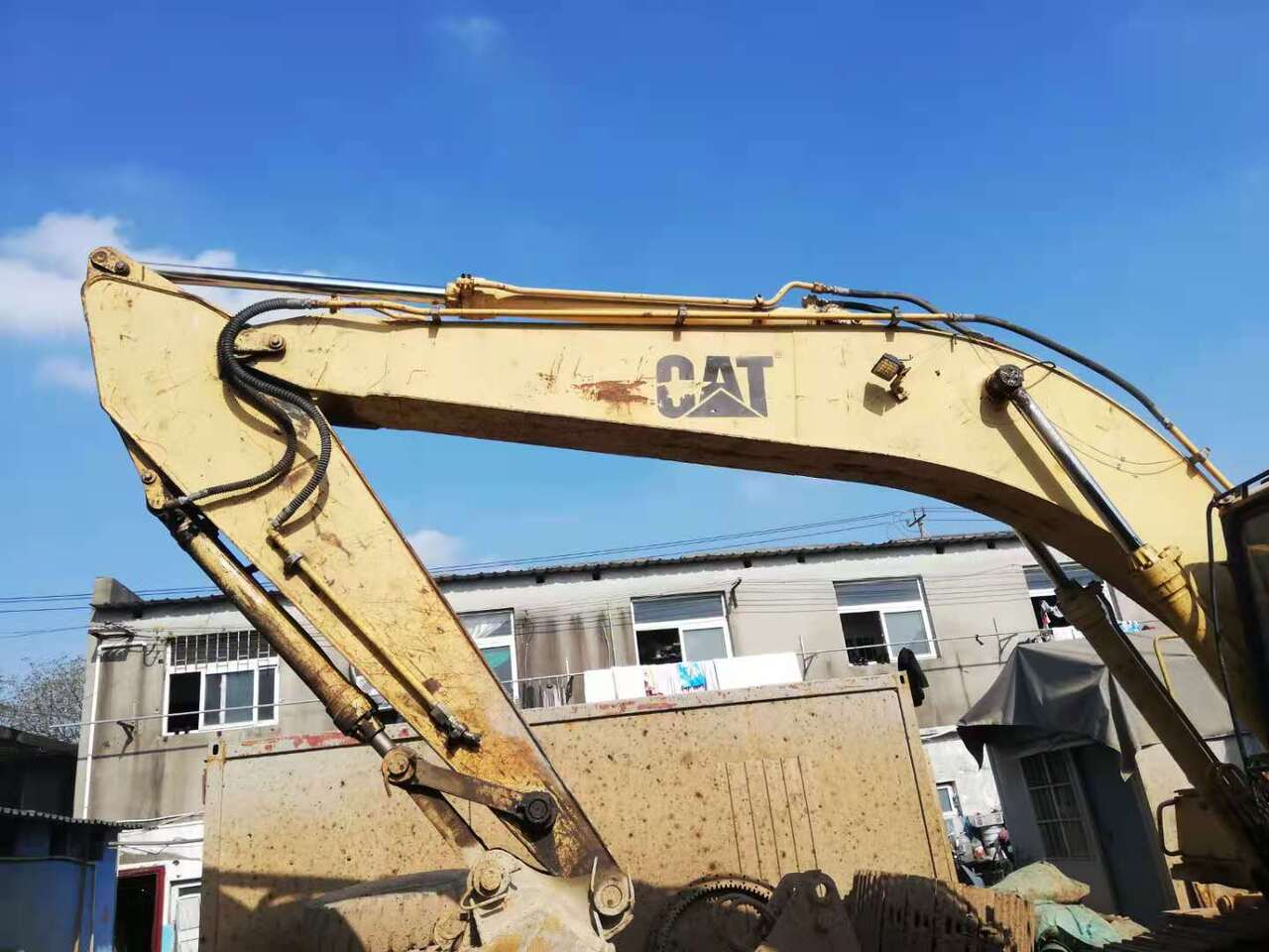 Excavadora de cadenas CATERPILLAR E200B excavator original 0.7m³ CAT E200B: foto 6