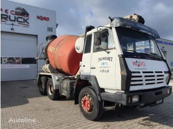 STEYR 26S31, 6x4 Full Steel, Concrete mixer with a concrete pump - Camión bomba de hormigón