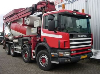 Scania Putzmeister  M 24/8m3 - Camión bomba de hormigón