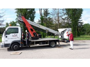 Camión con plataforma elevadora NISSAN CABSTAR