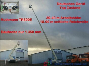 Ruthmann Raupen Arbeitsbühne 30.40 m / seitlich 18.90 m - Camión con plataforma elevadora