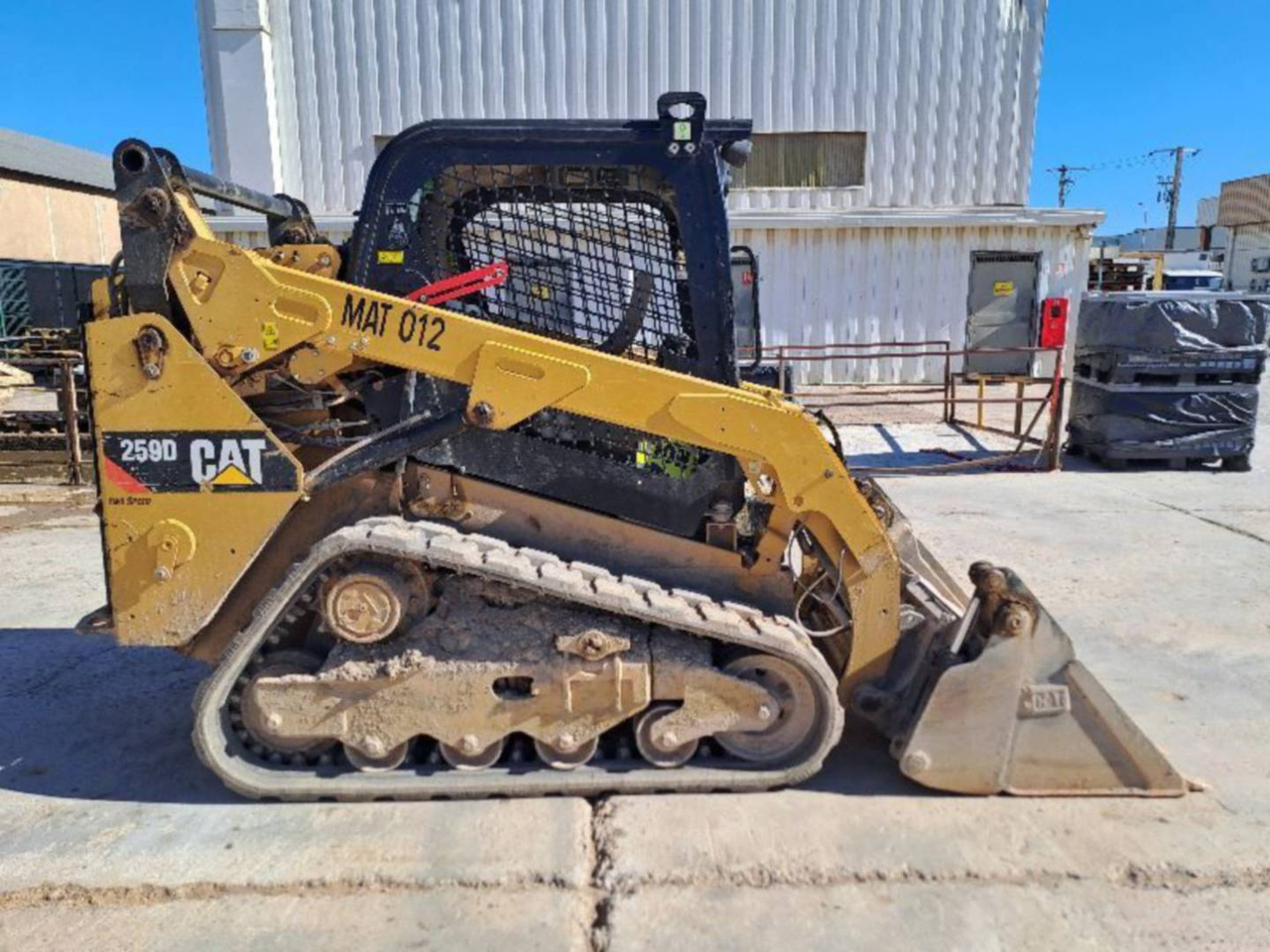Cargadora de cadenas CAT 259D