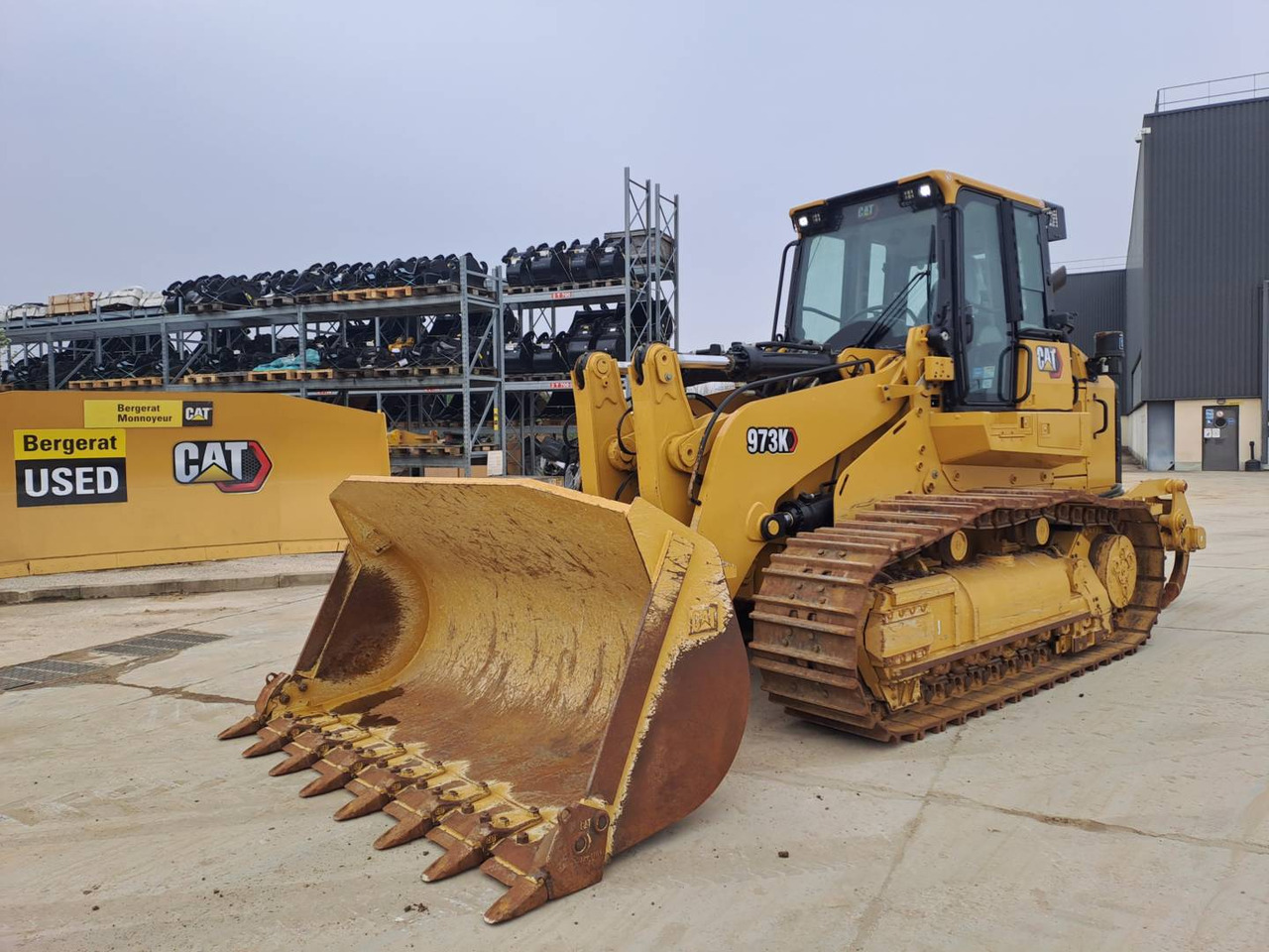Cargadora de cadenas CAT 973K