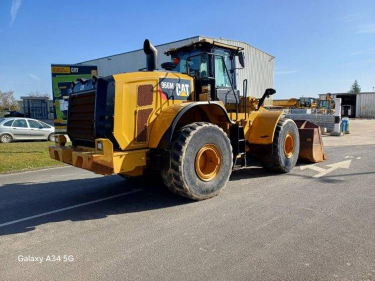Cargadora de ruedas CAT 966M XE