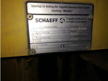 Cargadora de ruedas SCHAEFF ZL 80